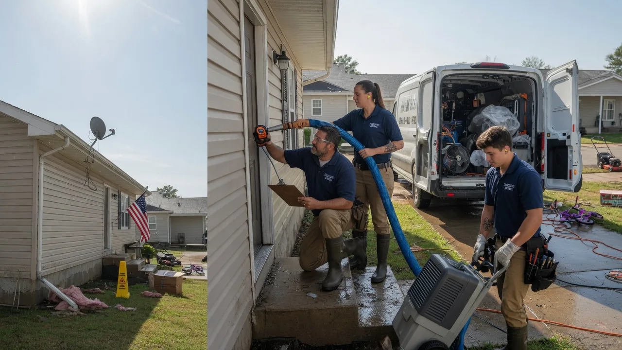 Ceiling Water Damage Restoration in Gwynn, VA near me